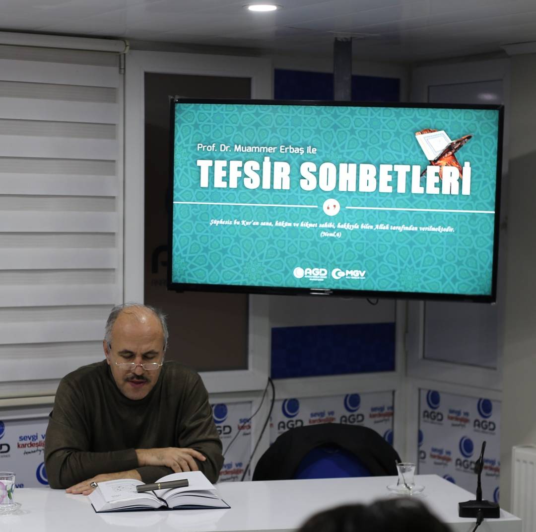 agdbalikesir's tweet image. Prof. Dr. Muammer Erbaş hocamız ile haftalık tefsir sohbetimiz başladı. 

&quot;Her hafta Salı günleri, saat 20:00&apos;da, AGD Balıkesir Şube Binası Adnan Demirtürk Toplantı Salonu&apos;nda.&quot;

* Bayanlara yer ayrılmıştır.