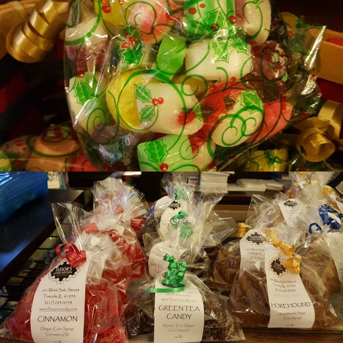flesorscandy's tweet photo. Who remembers these? Tag someone who loves Old Fashioned Candy and be entered to win a sweet surprise from Flesor's Candy Kitchen! #NationalHardCandyDay #12DaysofChristmasGiveaway
Congratulations to yesterday's winner Penny Courtney for answering 8 maids a milking! https://t.co/73eU2h0kVP
