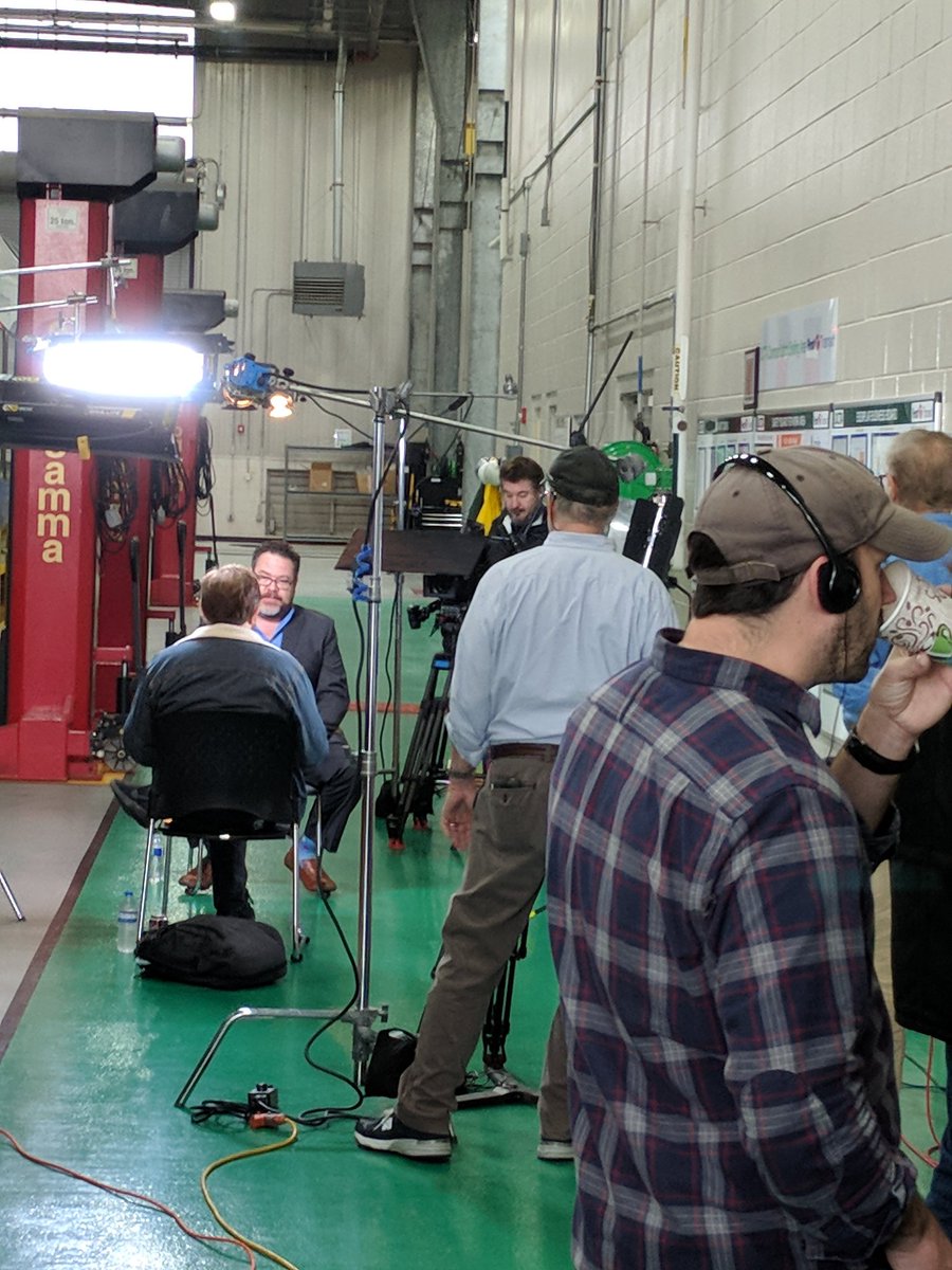 COelmann's tweet photo. filming today! #RGPandDell @megmusante @kelseymcg https://t.co/K1vGa736kj
