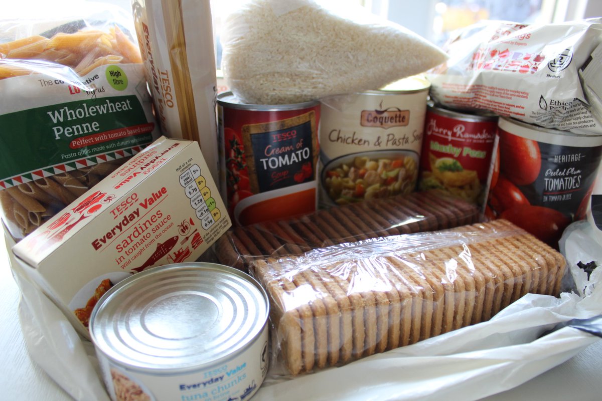 This is a food parcel our clients receive every Tuesday, most of our #Refugee & #Migrant Project clients rely on our #RAMPFoodbank. Please consider donating #food, #nappies & #clothes to our #Foodbank for our #families to use during the #Christmas break. goo.gl/QZ6SKL