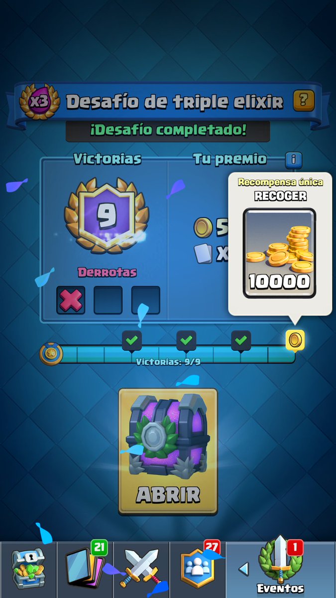 EkzGyp's tweet photo. A la 1😂 Mola el triple de elixir!!!! https://t.co/9R2Qbxy31M