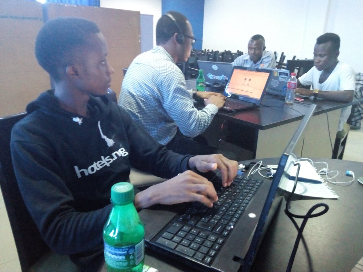 drumzminister's tweet photo. Today at @IbomDevNg #CodeSpree
Twas fun and engaging!
Look out for more of such events from Us at @IbomDevNg https://t.co/SokY5yLpRX