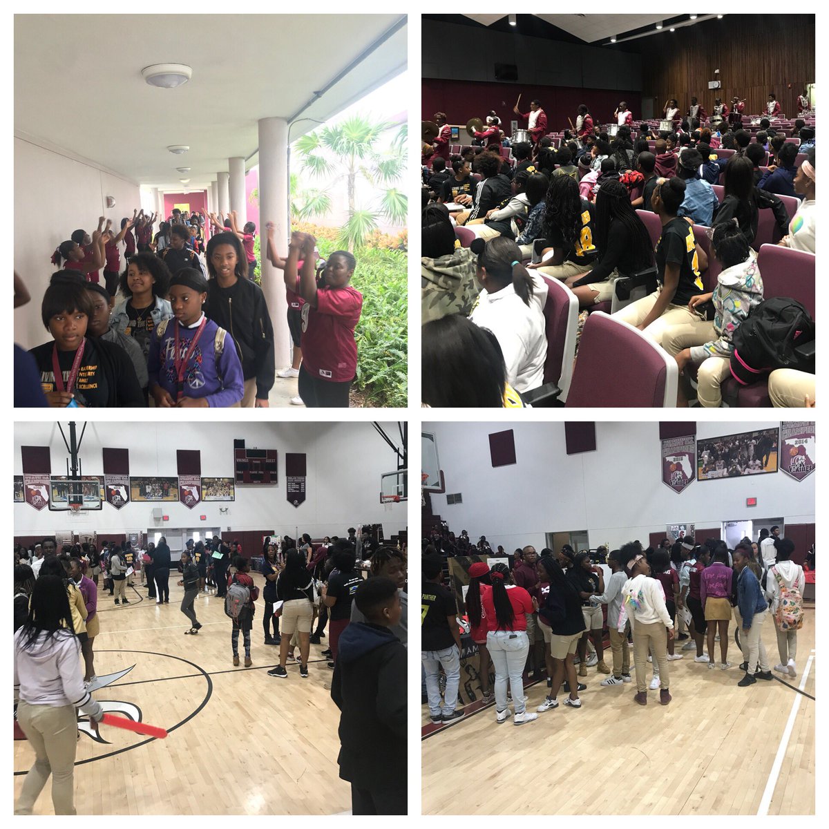 MiamiNorlandSHS's tweet photo. Yesterday we welcomed Norland Middle and Andover Middle to attend Viking For A Day! #futurevikings #norlandfeederpattern #vikingforaday https://t.co/lK2foT2yaU