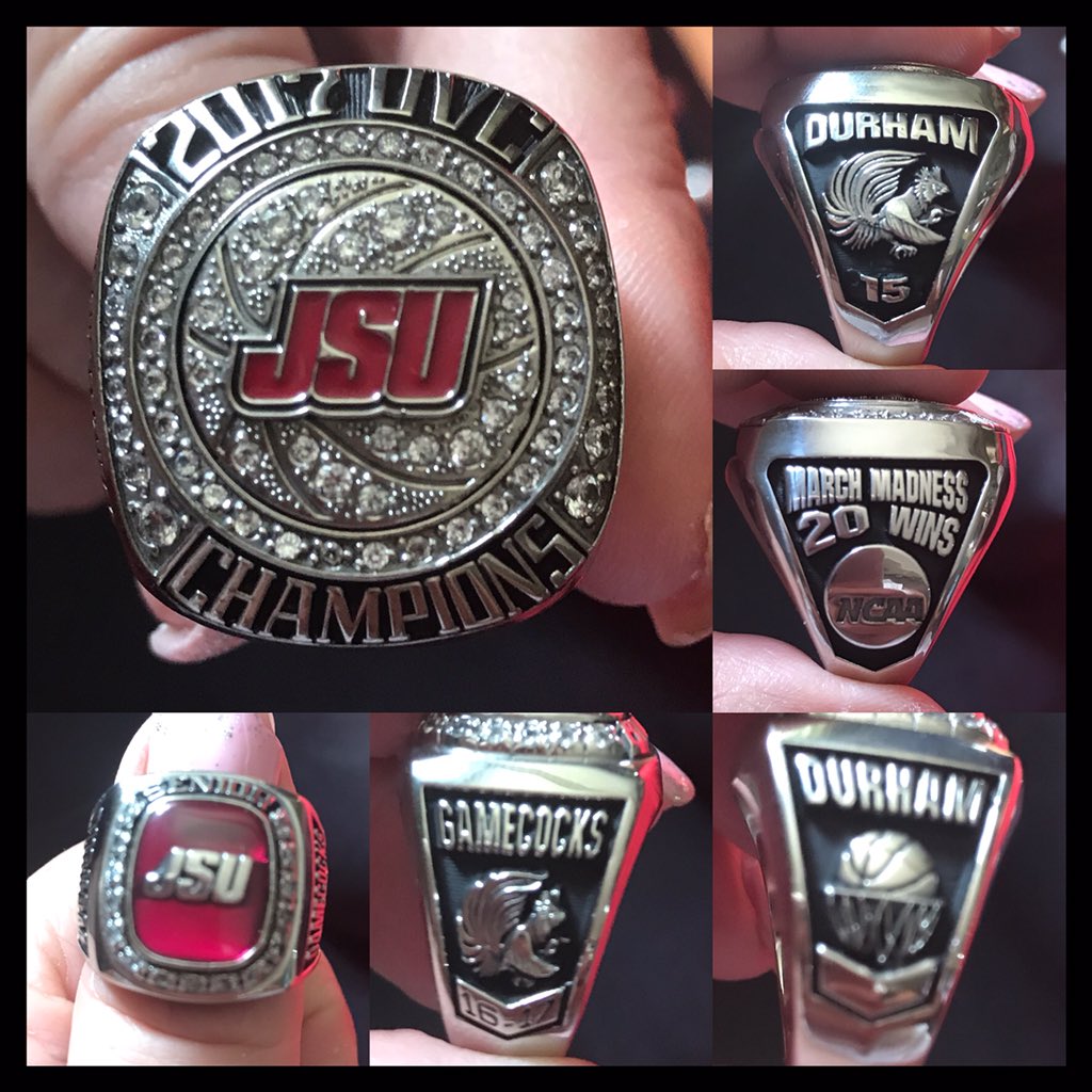 Bdurham2112Barb's tweet photo. @JR_Sandlin @JSUGamecocksFB @OVCSports @JSUBoomtown @JSUVideo @JSUNews @gseitz @Yellowhammer247 @RecruitAlabama @CockyNation @cockflockjsu And this one...#jsumbb https://t.co/VewwCY8cyi