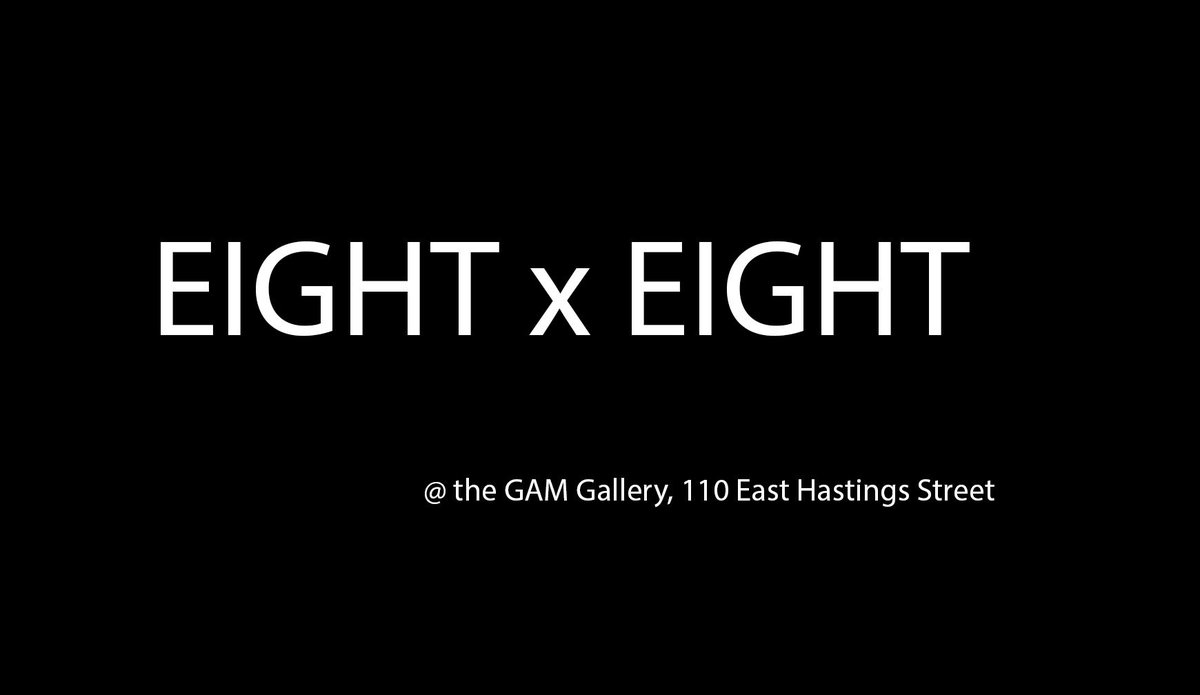 Come to the <a href="/gamgallery/">Gam Gallery</a> and check out the current show, EIGHT x EIGHT!  You’ll see some great work by soon and recent graduates of  Kwantlen Polytechnic University. The show is running until #December28, so don’t miss out! Gallery hours: Tue-Sat, 12pm - 6pm #eastvan #yvrarts