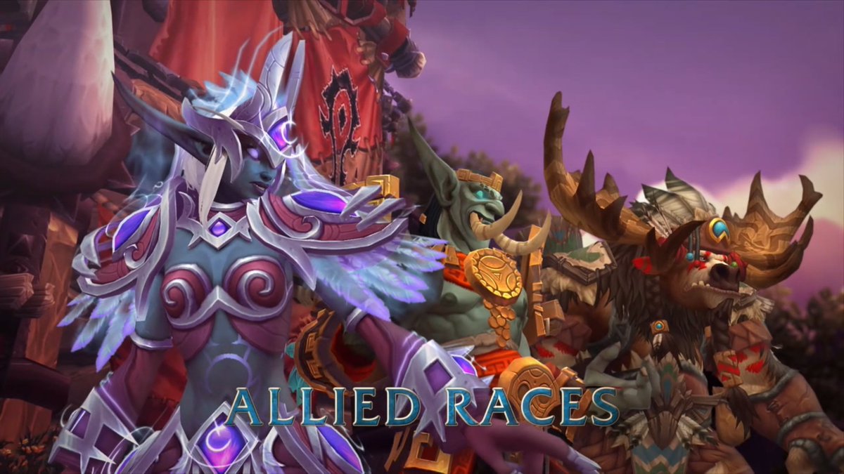 Wowhead ×'×˜×•×•×™×˜×¨ The Allied Race Unlock Requirements For Void Elves Lightforged Draenei And Nightborne Have Been Added Https T Co Olkzhd03f4 Https T Co Vkpvjlhbdk
