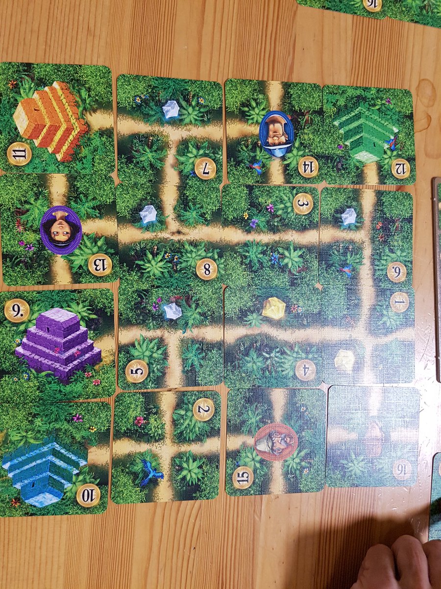 Karuba Kartenspiel: 38 Punkte 😎 <a href="/HABA_usa/">HABA USA</a> #HABA