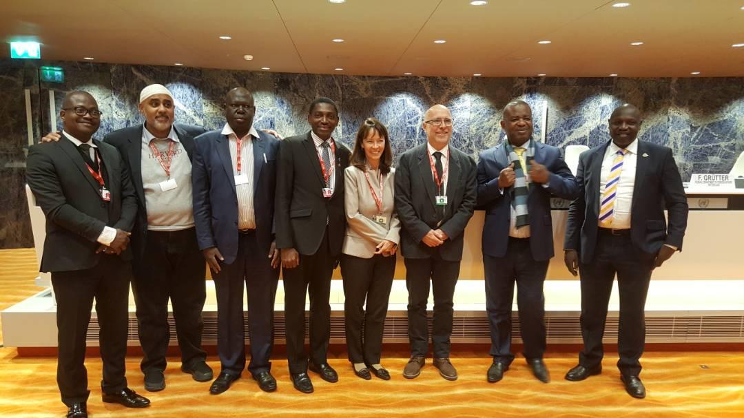 OkayGuitar's tweet photo. The Nigerian team to IGF2017 with Lynn St Amour, IGF MAG Chair. @oluajasegun @NgComCommission @jolufuye @CS2Nigeria #IGF2017 #shapeyourdigitalfuture https://t.co/T7PB62yLBY