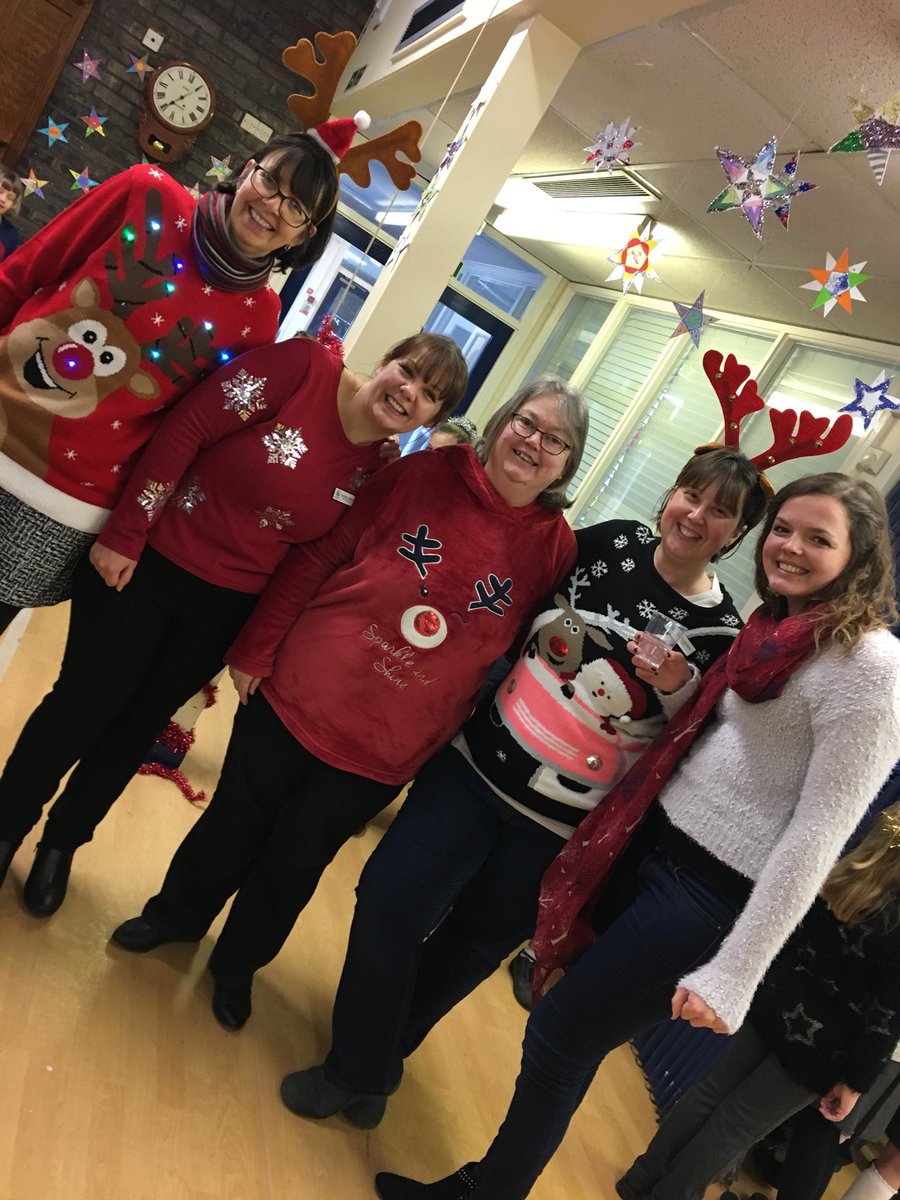 Proud to be supporting @Themurrayparish with our Christmas Jumper day today #ChristmasJumperDay