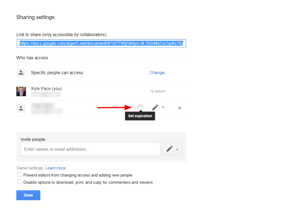 Handy Tuesday Tip for Google Drive - set an expiration date for access to a file or folder if you only want to give access for a limited time! #GoogleEdu