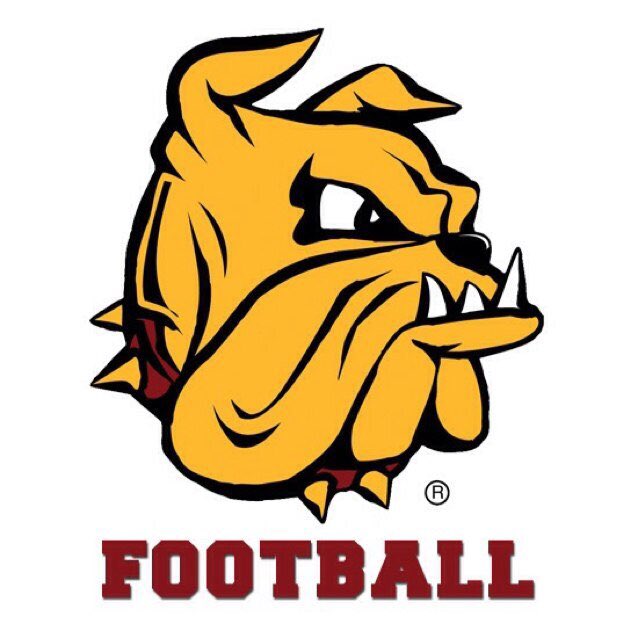 I'm so blessed to be getting my first offer to play in the next level of football #UMD #bulldogs