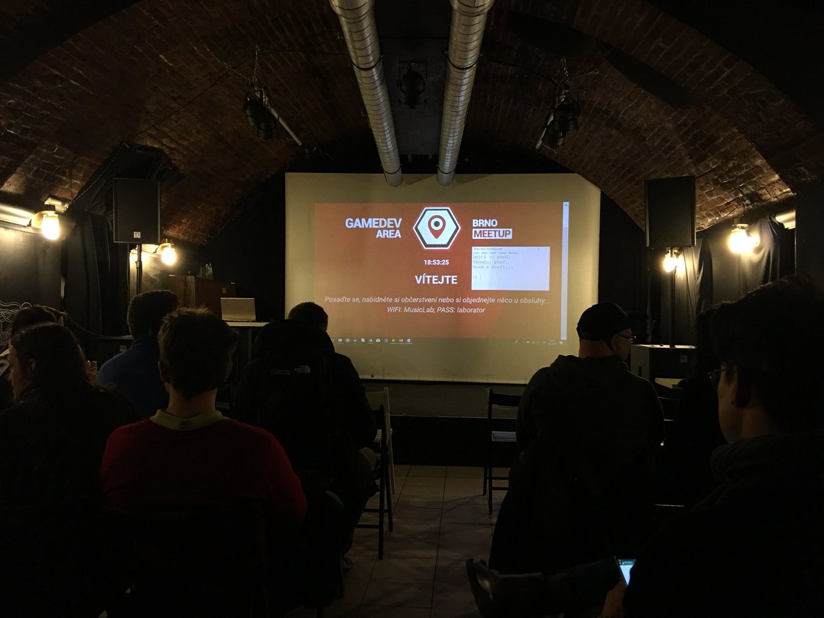 ceskehry's tweet photo. Jsme v Brně na setkání herních vývojářu #GameDevArea https://t.co/YKa9xWcWoI