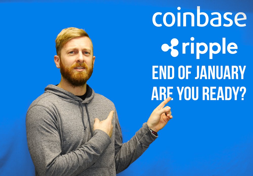 ARE YOU READY? <a href="/Ripple/">Ripple</a> will be on <a href="/coinbase/">Coinbase 🛡️</a>  by end of January. Be prepared for an increase. Insider information  from an employee at Coinbase provided enough evidence that this is  coming. Claiming it is not "finalized" just yet, but be ready! $xrp $btc $eth #bitcoin