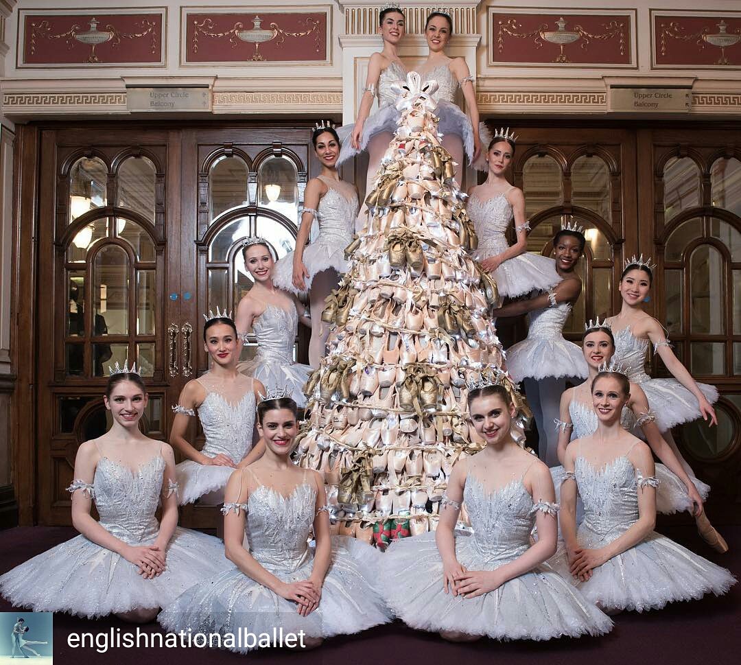 jenniedancer's tweet photo. Loving this year's #ENBTree created by the multi talented Amber &amp; Cookie @photobyASH .... Has anyone spotted my shoes yet?! #Nutcracker2017 https://t.co/jcrnJqGEGu