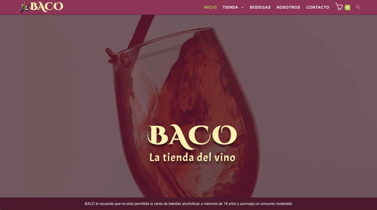 Exactapps's tweet image. bacolatiendadelvino.com
#vinos #winelovers #Freelance #ecommerce #WooCommerce #emprendedores #OfertaNavidenas