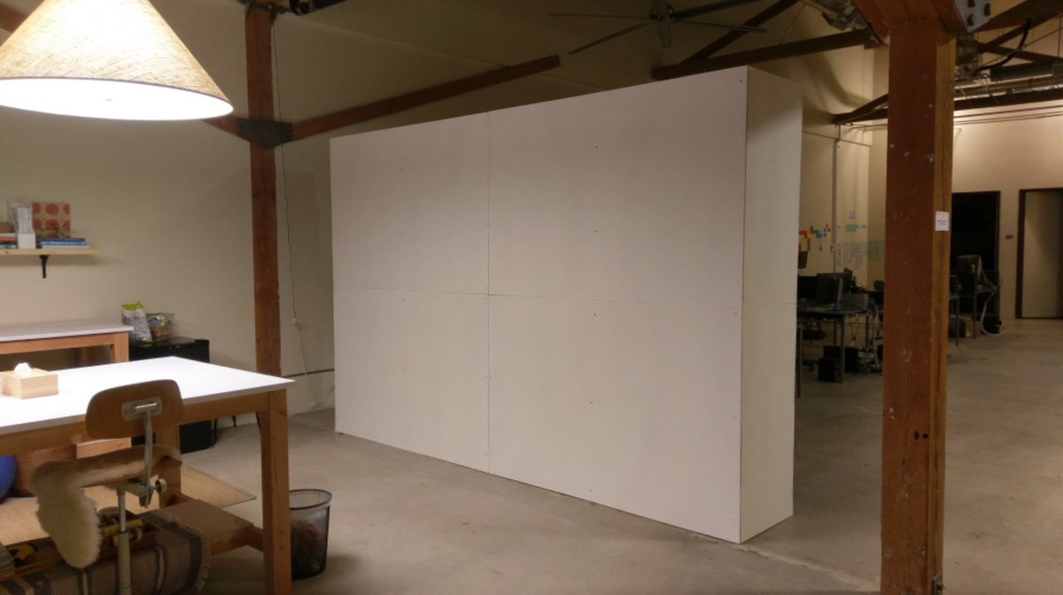 ShawnCanBuildIt's tweet photo. #ThrowbackTuesday to this custom push pin/idea board (12 feet x 8 feet) for Open House Designs I built last week. #CulverCity #LosAngeles #InteriorDesign 
🔨💡📌 https://t.co/kYd1RHEfVo