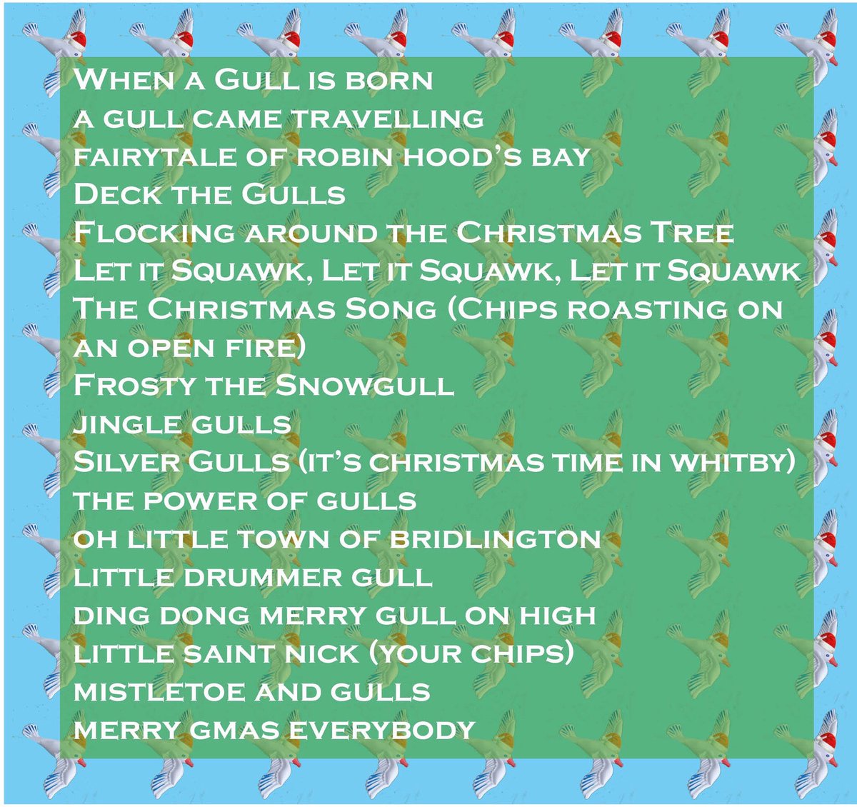 CE_Gull's tweet photo. First look at our new video for Frosty the Snowgull ! #xmas https://t.co/A21Q5cECDf