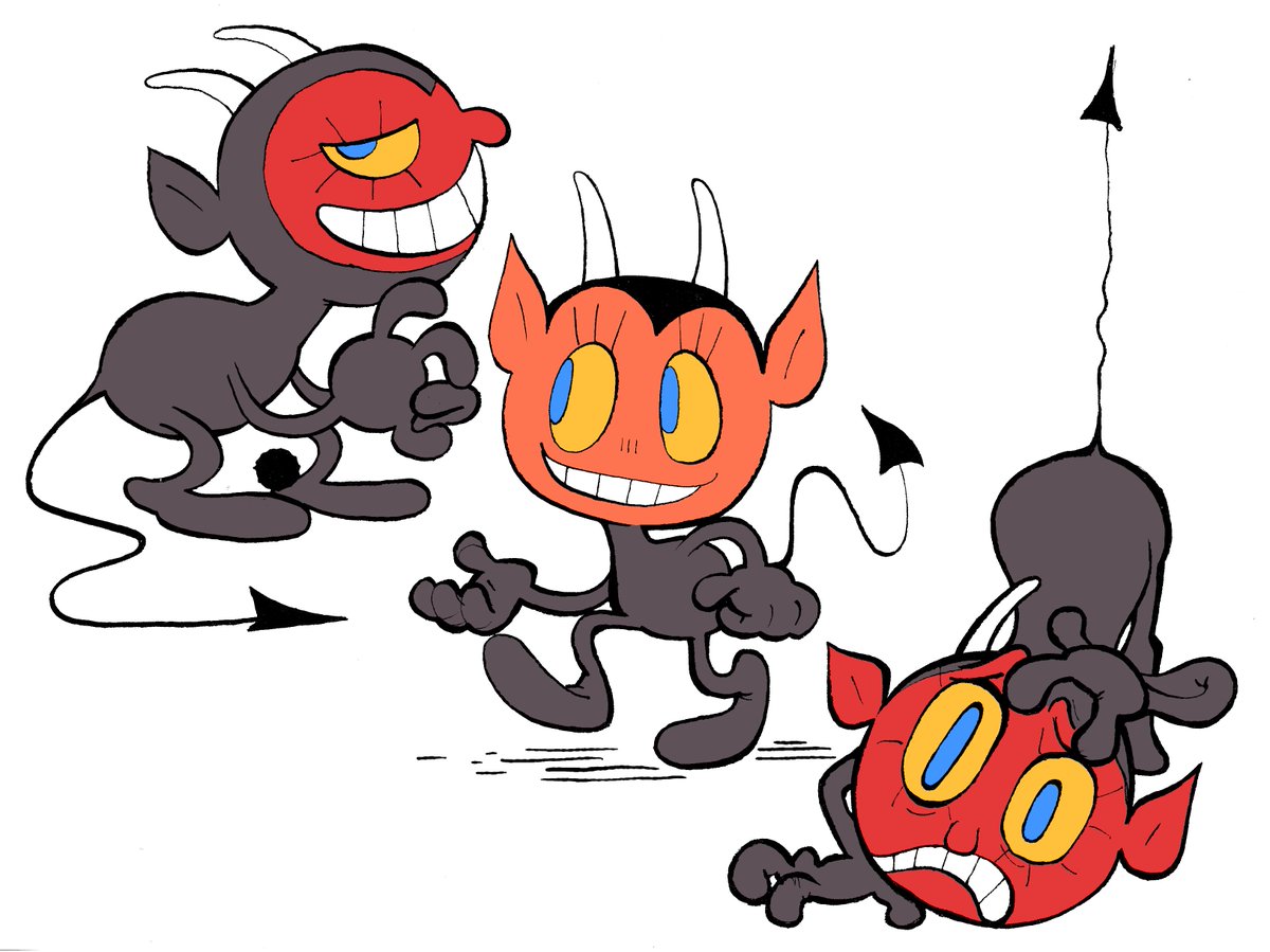 cuphead reminded me how much i love 30's devil aesthetic, and drew my ...
