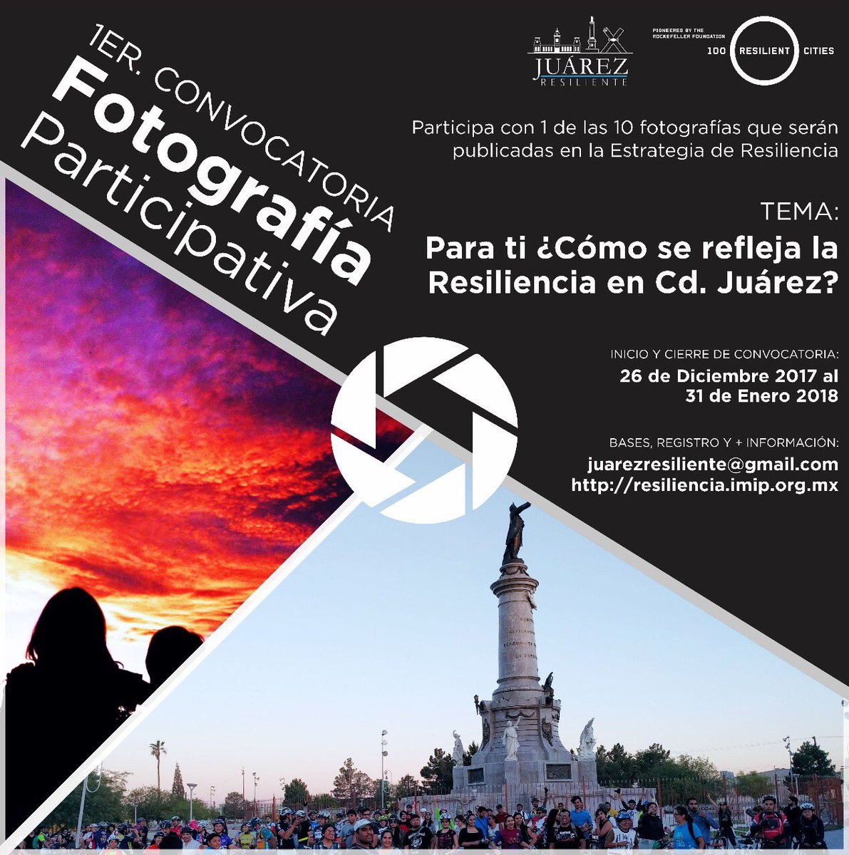 Participa y se parte de la Resiliencia en Juárez!