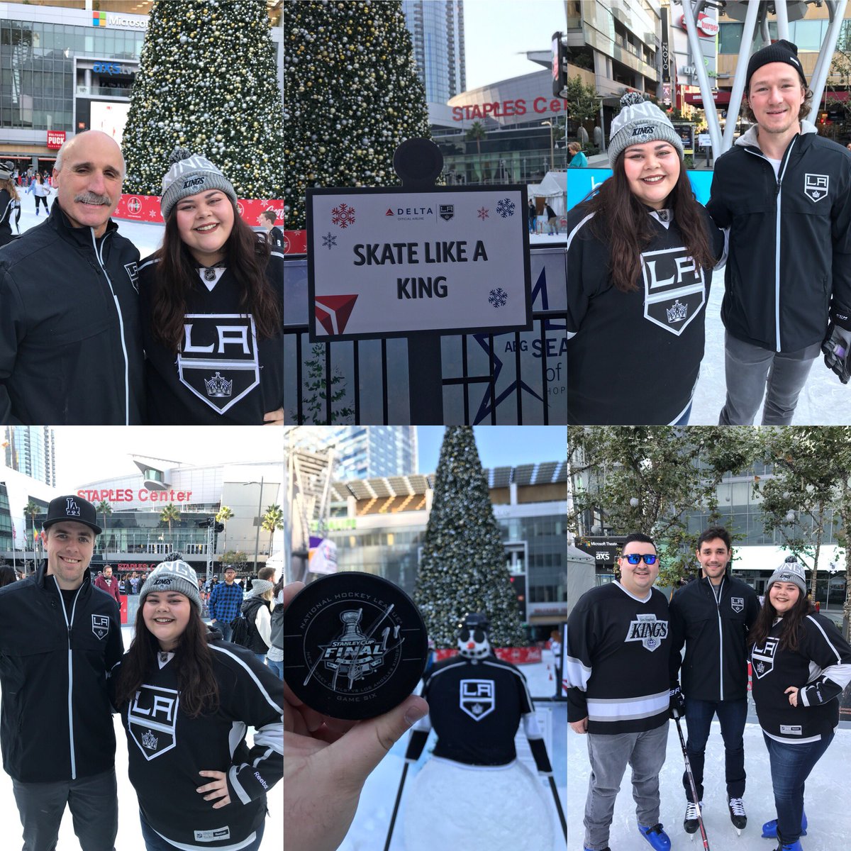 NotTheFakeMJB's tweet photo. Just your average Tuesday morning....Keeping it casual with a private skate with the boys π€π Thanks to @lakings and @delta #SkateLikeAKing #LAKings #DeltaKingsClassContest @DarylEvans15 @amartinez_27 @tytoff16 @tannerjpearson #HappyEarlyBirthdayToMe https://t.co/F3dcJpkFzU