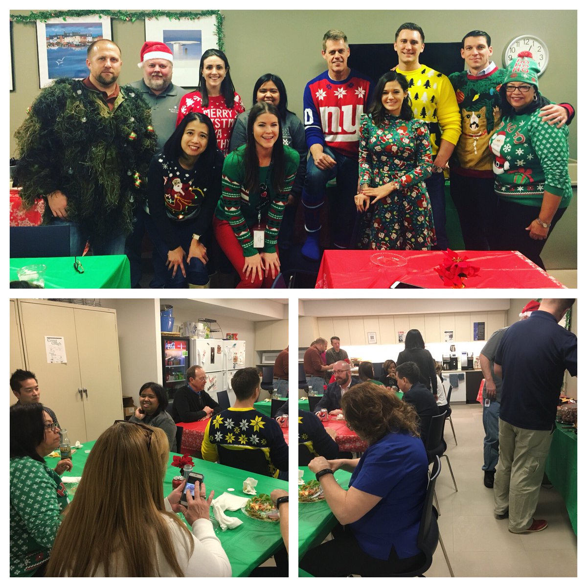 Happy Holidays from Altamira HQ - 2017 Ugly Sweater Potluck!