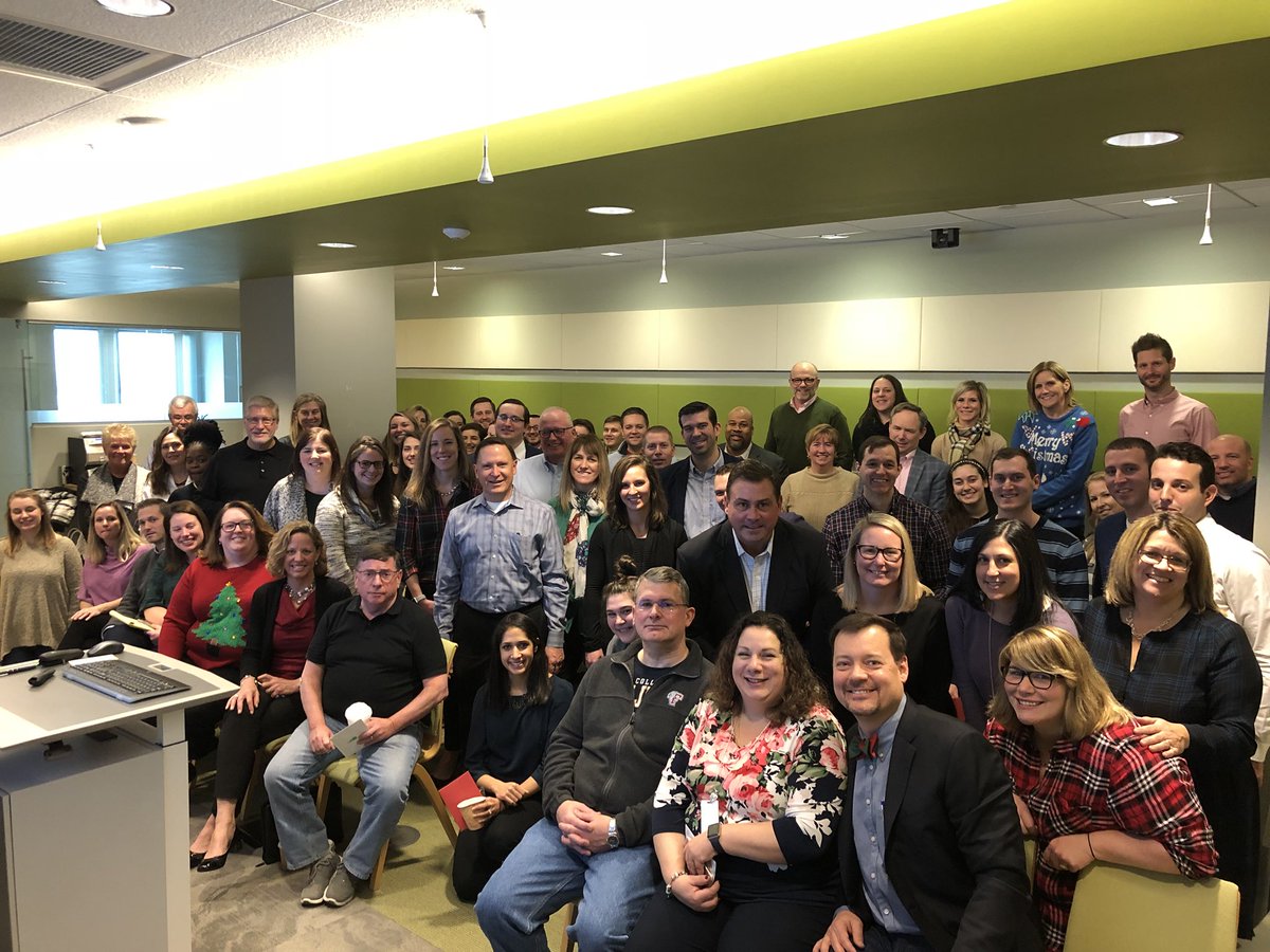 Chris_Nadeau's tweet photo. Getting ready for our holiday potluck with the annual showing of Elf at #GallagherBoston greatest coworkers around @LifeAtGallagher @ajgbenefits https://t.co/iFTgtNpoCi
