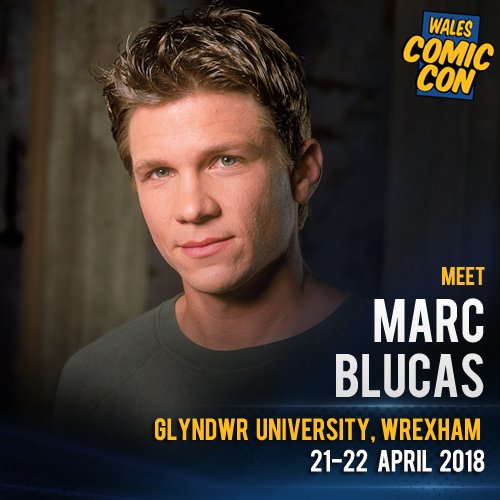 walescomiccon's tweet photo. NEW MEDIA GUEST #WCC2018 - Marc Blucas #BuffyTheVampireSlayer https://t.co/WPgIvi7Q6i