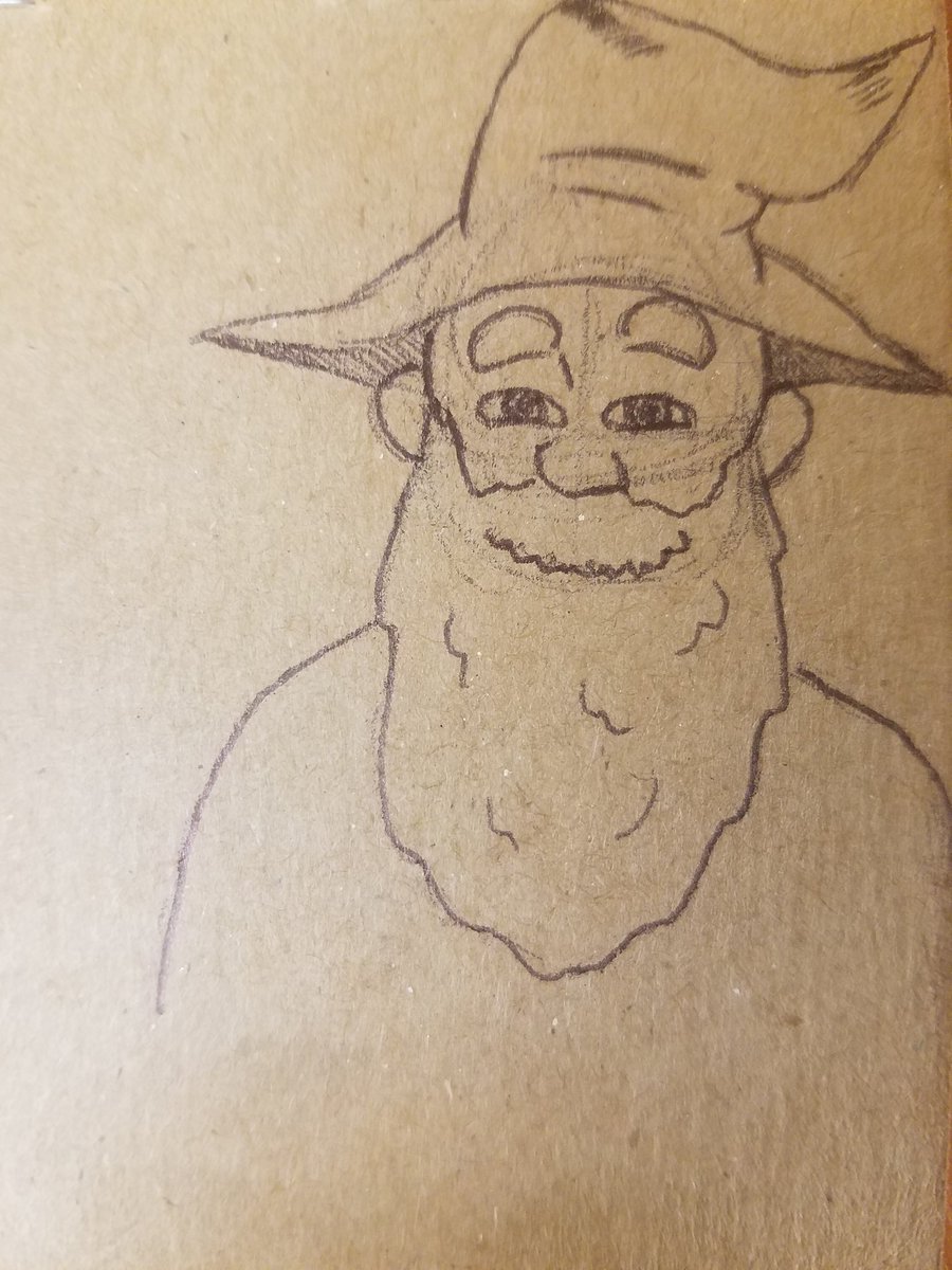alphakidnachos's tweet photo. A #doodle from work! #myart #wizard #cleric #scorcerer #sketch https://t.co/sk65bX6NRM