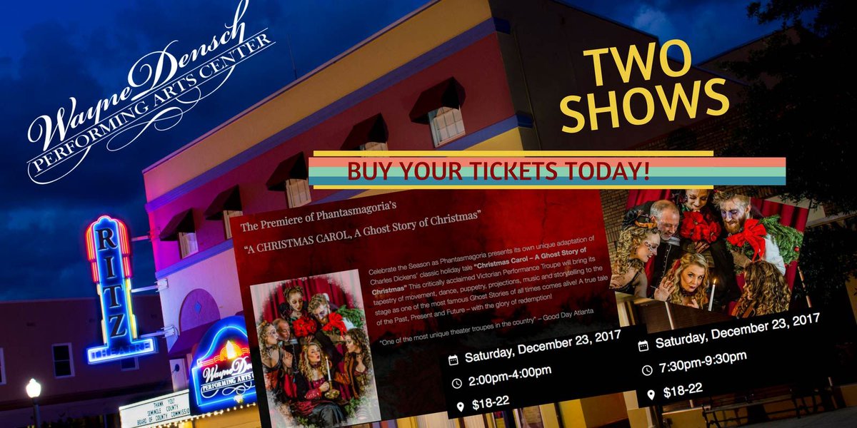 MyHeathrowFL's tweet image. Phantasmagoria's A #Christmas Carol at @WDPAC Wayne Densch Performing Arts Center #LakeMary #HeathrowFL #LoveFL Experience #SeminoleCounty in North #Orlando Click here--&amp;gt; bit.ly/2oNfAEH