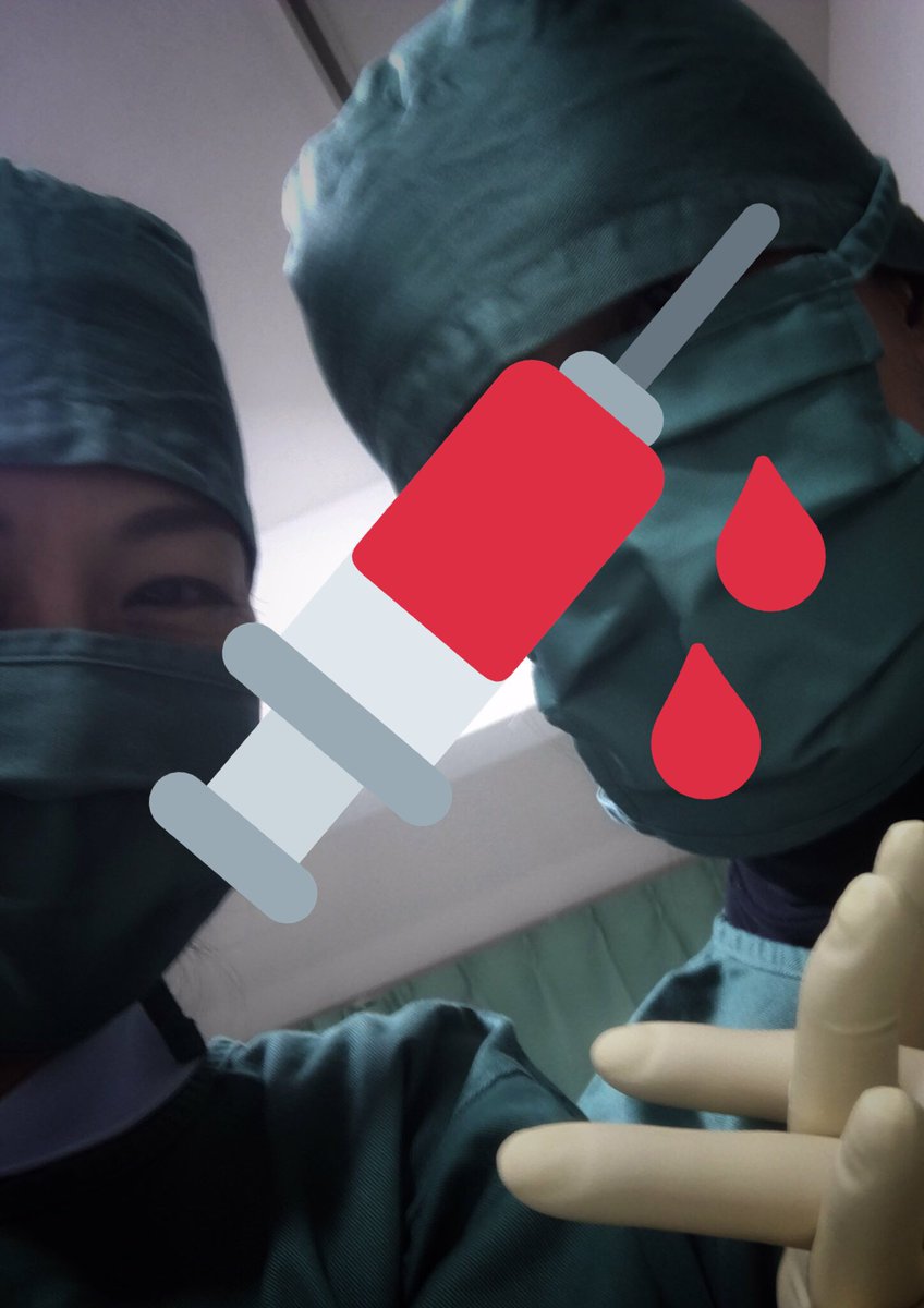 結局写真撮るという。ポーズ真似してみました！(笑)
2重手袋について熱く語ってしまいました。