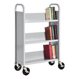 SchoolSupplyOH's tweet image. Looking for assistance in shelving library books? Our Booktrucks from #SanduskyLeeCorp are a sturdy and lightweight option perfect for the task! #LibraryCarts #Booktrucks