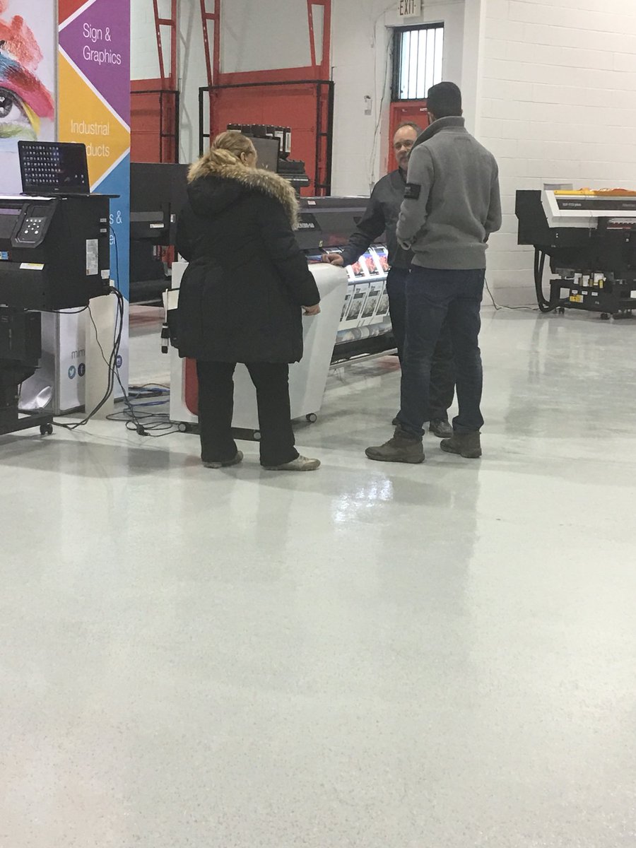 lucas_crossley's tweet photo. #Mimaki Canada Open house today. Come and see the new UCJV. https://t.co/hpo8m75yIe