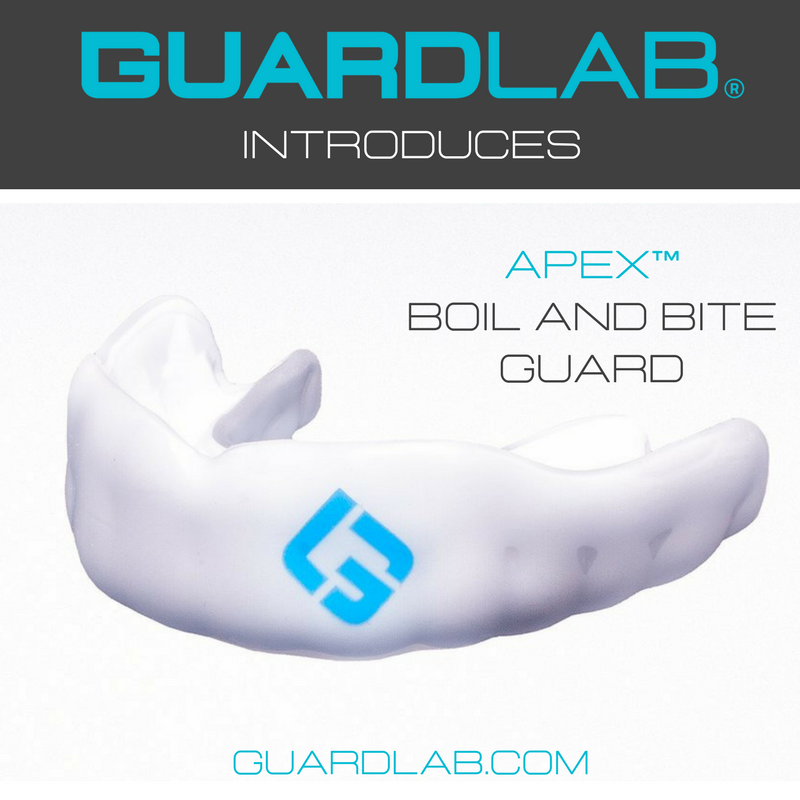 GuardLab's tweet photo. The APEX™ BOIL AND BITE GUARD is available now. It features 3 different sizes for a better fit #mouthguardrevolution #guardlab #APEX #mouthguards #customdesign #boilandbite https://t.co/6uBFVHVqsy