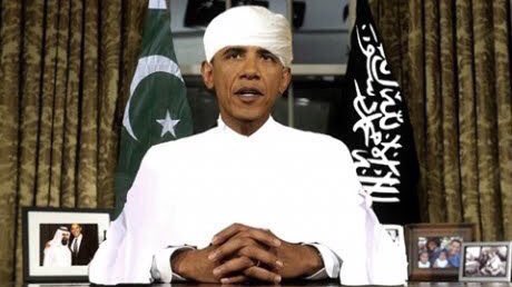 IAMBLAZEN's tweet photo. Rt if you think Barack Hussein #Obama lied to us about being a #Muslim https://t.co/u92zOth4HG