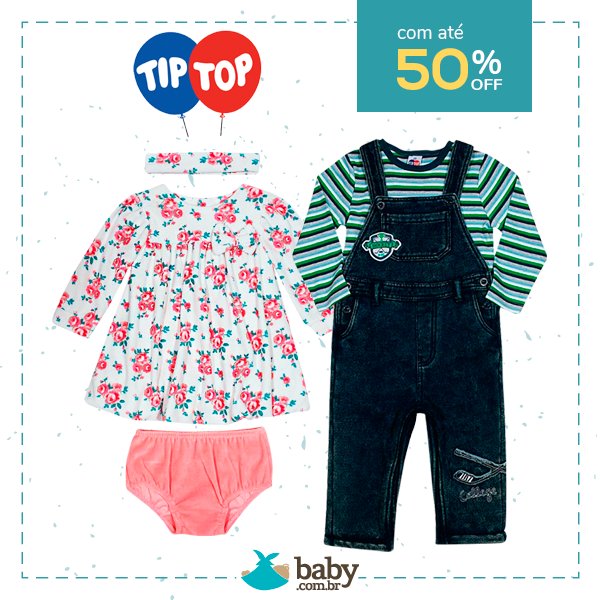 Babynaweb's tweet photo. Para compor um lookinho moderno e estiloso para os pequenos...😍❤✨

Tip Top com até 50%Off

Aproveite: https://t.co/wLrgzsWdYf

*Oferta válida até o dia 20/12 ou enquanto durarem os estoques. https://t.co/1G1Y8fUzLp