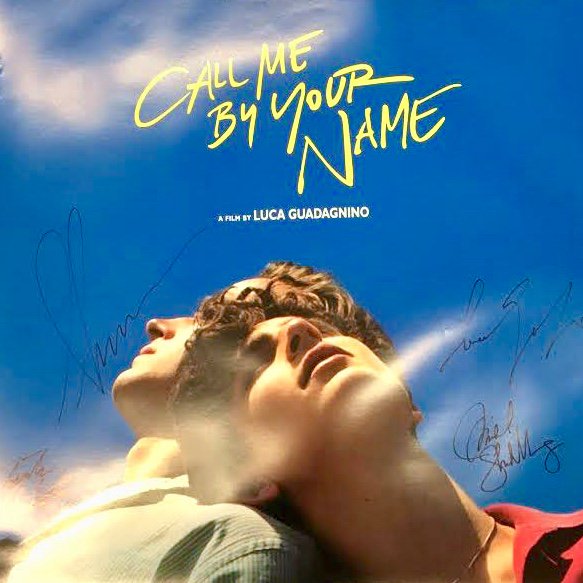 O Xrhsths Imdb Sto Twitter We Re Giving Away A Callmebyyourname Poster Signed By The Cast Follow Imdb And Rt This Tweet For A Chance To Win Official Terms And Conditions T Co Fyu1yypnuc Cmbyngiveaway