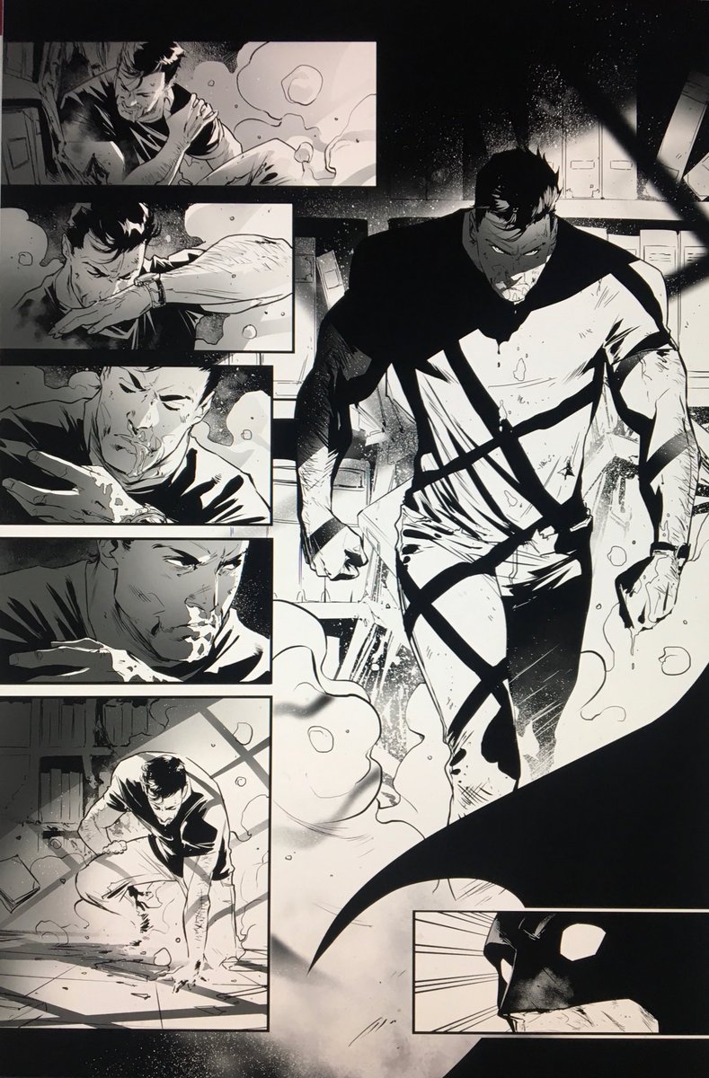 Bruce is #Batman, with and without his suit.  #superman 37, #outtomorrow!! 