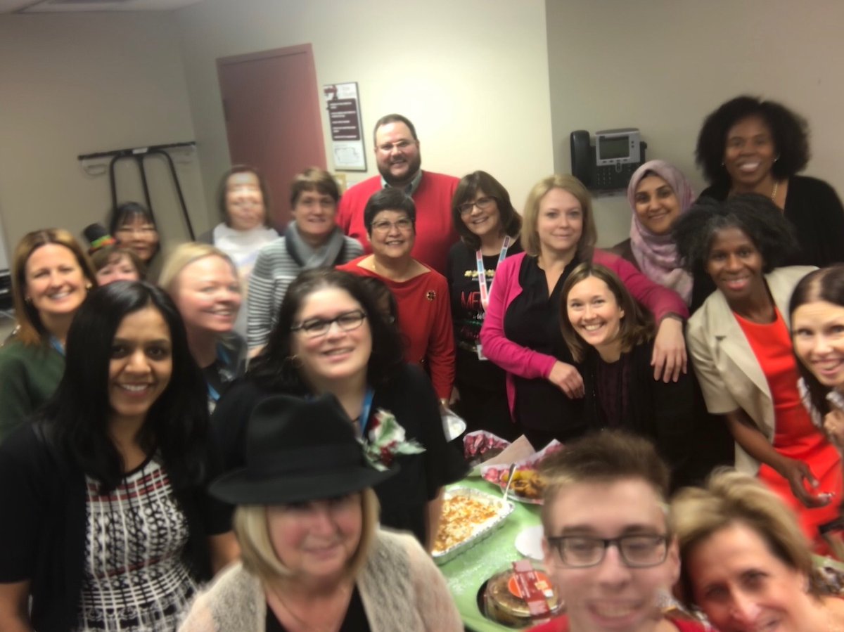 What a great meeting!  This is a selfie that somehow I️ managed to cut myself out of!  Great learning great fun Alt Programs <a href="/PeelSchools/">Peel District School Board</a>