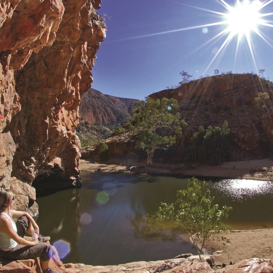 Embark on an adventure in the NT with a visit to Ormiston Gorge.