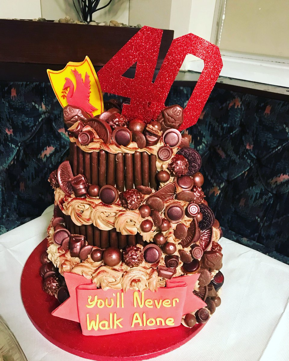 So the Hubbie had his 40th birthday at the weekend and obvs I had to make the cake #chocolatecakeindeed!!