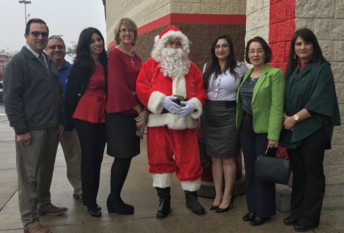 Each student was given approximately $100 to spend on Christmas presents. THANK YOU, TARGET!