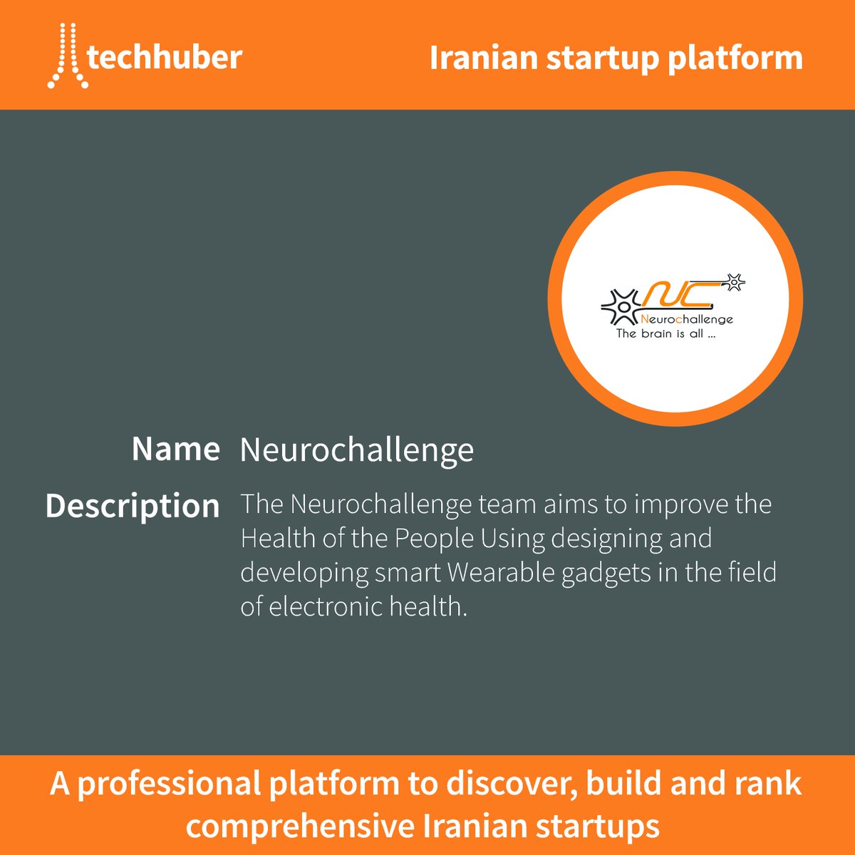 techhuber's tweet photo. https://t.co/BsuTwFUOwl
To promote your startup, just sign up and submit it at Techhuber.

#startup #neurochallenge #health #electronic_health #startup_introduction https://t.co/rTLoZLd8FR