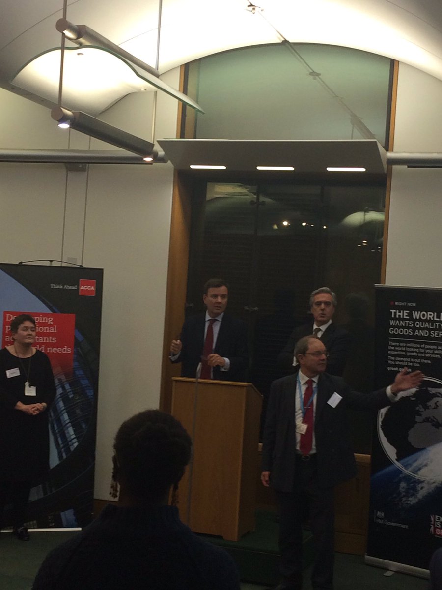 Great to have Ministers Greg Hands MP and Mark Garnier MP talking Belt &amp; Road Initiative at the APPG's Christmas Drinks Reception