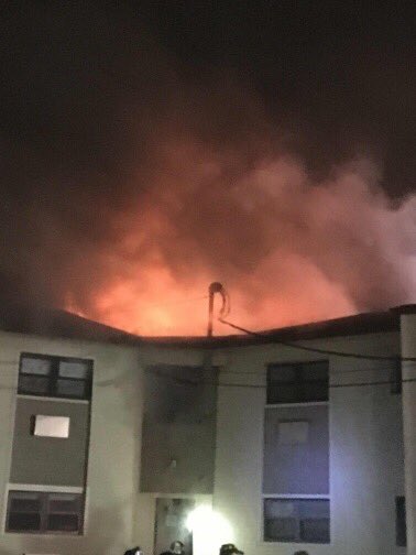longbranchfire's tweet photo. This mornings working fire in @MB33FD #monmouthbeachfire #longbranchfire #workingfire #truck91 #engine74 https://t.co/ix6my4igJ1