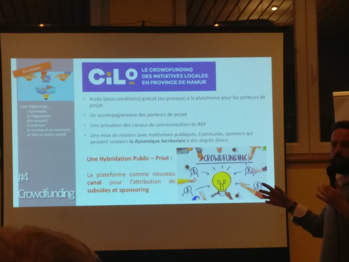 TomTomFer's tweet photo. Nouvelle plateforme de #crowdfunding pour les projets de la province de #Namur : #CILO.
#cafennamur #Eclu https://t.co/qNZXjxWE0u