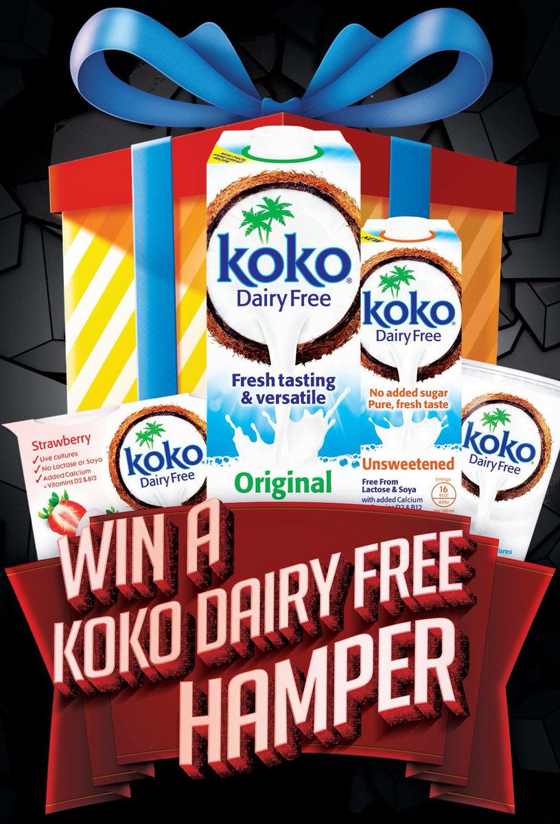 KokoCoconut's tweet photo. To help spread the Christmas cheer we are giving away 3 Koko hampers!
To enter follow Koko &amp; retweet this post.
Competition is being run on Facebook &amp; Instagram too &amp; ends 23rd at midnight
Good luck!
#dairyfree #vegan #plantbased #competition https://t.co/9KtRyTGaFy