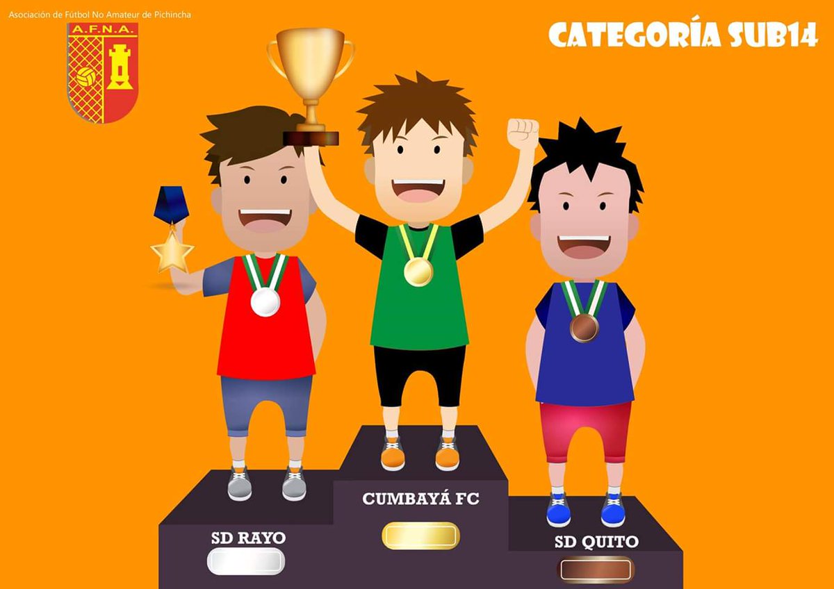 AFNAPichincha's tweet photo. Felicitaciones a los equipos que se ubicaron en los tres primeros lugares #Sub14 
@CumbayaFC 
@SDRayo_Cayambe 
@SDQuito_Oficial https://t.co/1qgl8txNYY