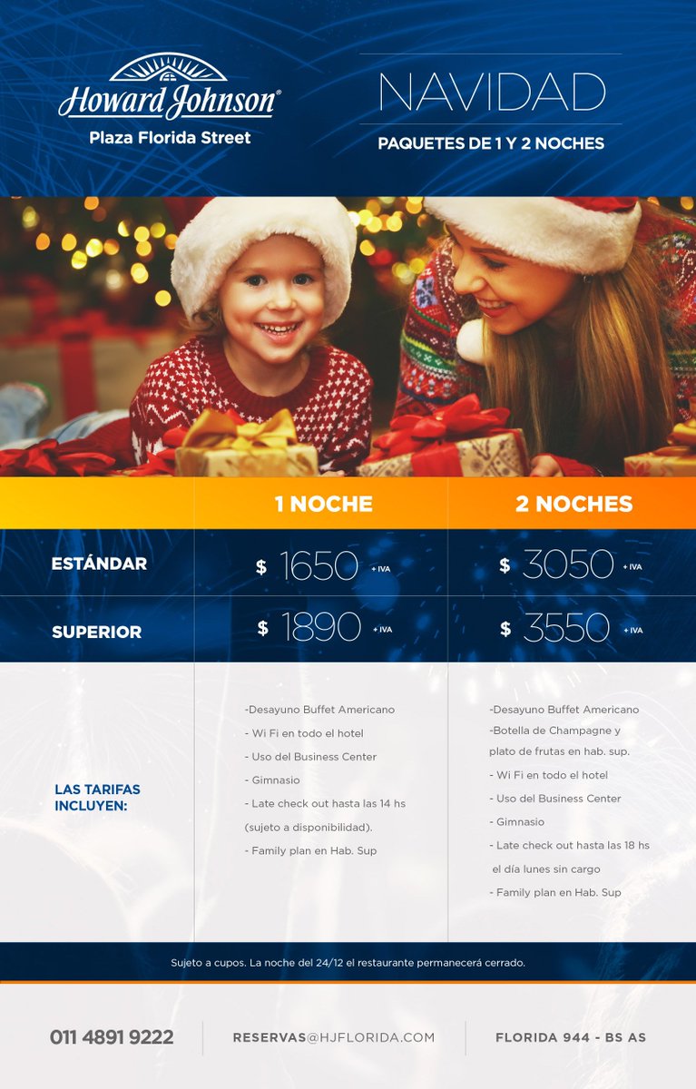 hjflorida's tweet photo. Vení a pasar #Navidad en Buenos Aires, y elegí la mejor opción para descansar! 🎆🎊 https://t.co/pB7OfZy9tm