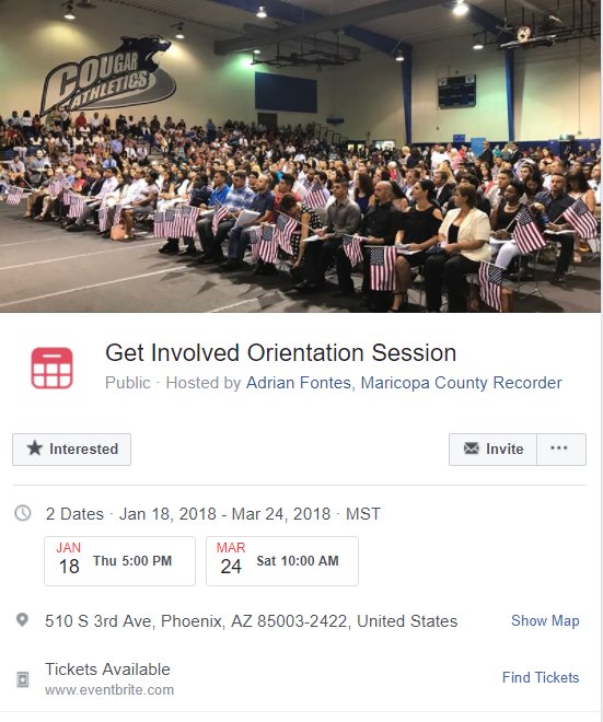 RecordersOffice's tweet photo. Something tells me 2018 will be a big year for elections and civic engagement 🤷🏽‍♂️ You can be a part of it by joining us as a volunteer or by working an election. Learn how by attending a orientation in 2018: https://t.co/bcOupKyohr https://t.co/fr7DLH5jB0