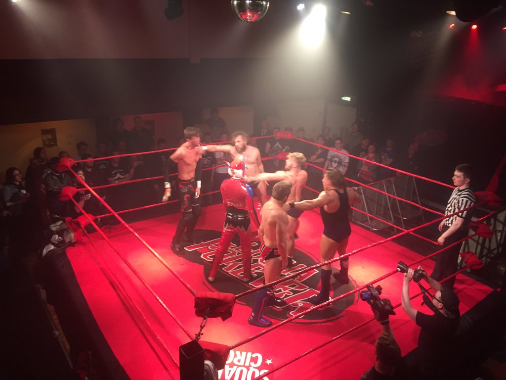 luketrayhorn's tweet photo. Such a shame to hear that @LuchaForeverUK will be no more. Seen some incredible shows this year, especially #UltimoBattle. Was also great to see regular wrestling in Southampton! #CCK Vs #BSS is one of the best matches I've seen this year. #ThankYouLF #ThankYouRyan https://t.co/FluSS1DKVf